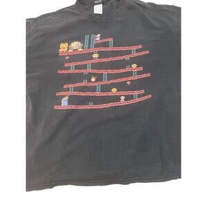 Vintage 2006 Nintendo Donkey Kong Arcade Graphic Tee - Large